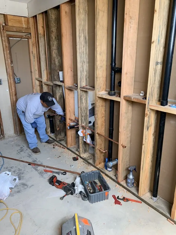 Commercial rough-in plumbing for Water Heater Replacement in Colonial Woods